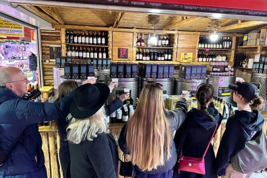 Vatican Quarter and Trionfale Farmers Market Food and Wine Tour