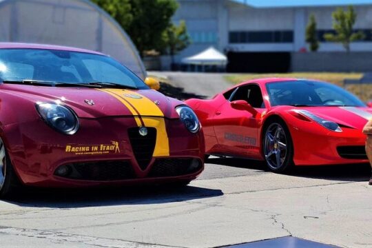 Racing Experience-Test Drive Race and Super Cars on a Race Track near Milan