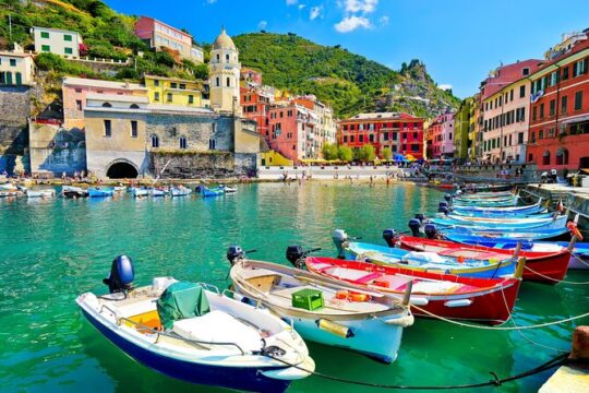 From FLORENCE: Guided tour of breathtaking Coast of Cinque Terre
