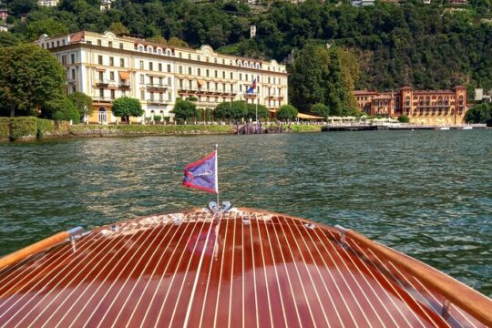 Lake Como Private 2.30 hour boat tour