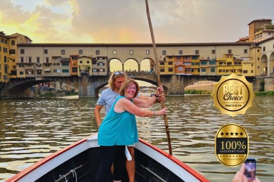Panoramic Florence by Boat with Wine