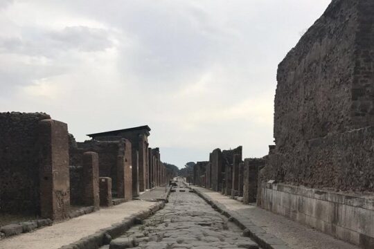 Ancient Pompei in the afternoon