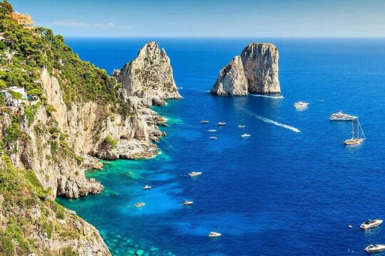 Full day Tour of Amalfi Coast and Capri
