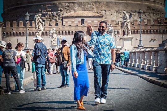 Professional Shooting in the most Romantic Places of Rome