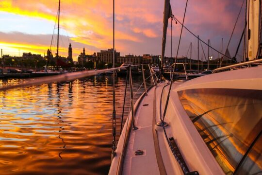 Sunset Private Sailing Experience in Barcelona up to 11 Guests