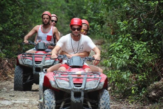 The best ATVs, zipline and cenote tour with lunch and transportation included