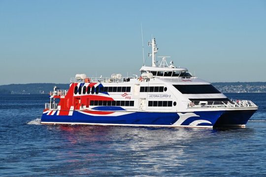 Victoria, BC to Seattle, WA High-Speed Passenger Ferry: ONE-WAY