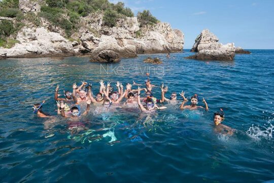 Snorkeling tour around the Isola Bella Nature Reserve