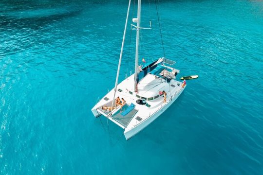 Sail Ibiza Formentera enjoy a swim in paradisiacal coves