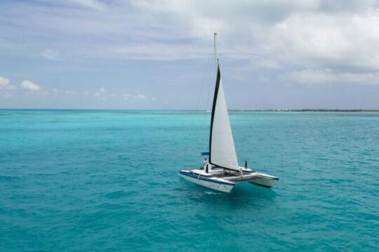 Isla Mujeres Premium Tour in Catamaran with Snorkel and Buffet