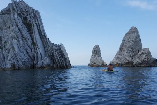 SuperAlba al Conero: canoeing to the Due Sorelle - Private Tour