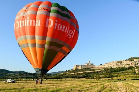 Balloon Adventures Italy, hot air balloon rides over Assisi, Perugia and Umbria