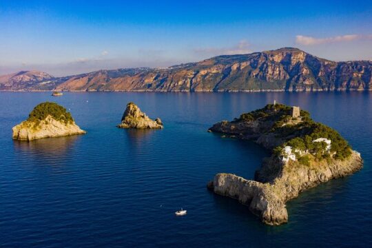 Full Day Private Boat Tour of Amalfi Coast from Amalfi
