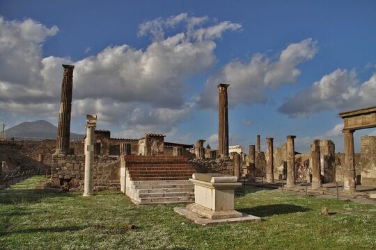 Private Tour of Pompeii with Organic Lunch and Wine