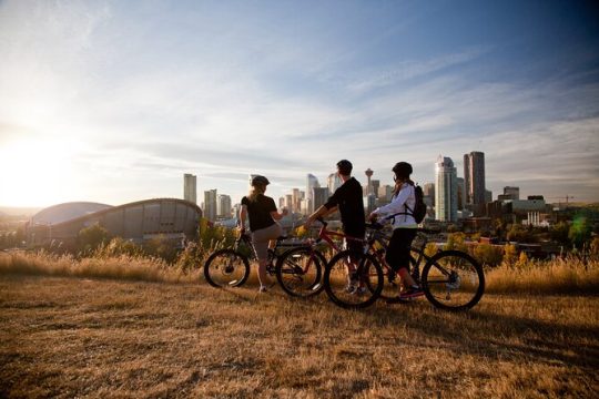 Calgary City Highlights Bike Tour, E-Bike Upgrade Option | 3-Hour