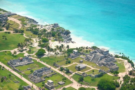 Tulum, Paraiso Beach, Cobá and Cenote Multum ha, Reduced Group.