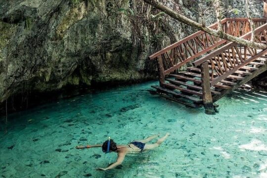 Tulum Coba cenote swim