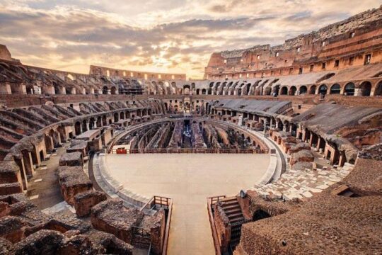 Private tour of Colosseum, Arena Floor and Ancient Rome