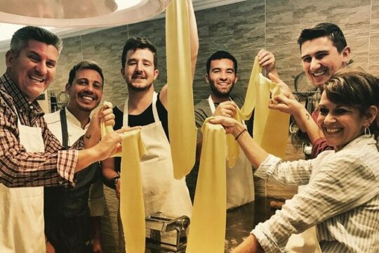 Chefactory Unique Dinner Deluxe & fresh pasta class in Florence