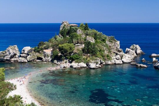 Boat excursion Taormina Giardini Naxos