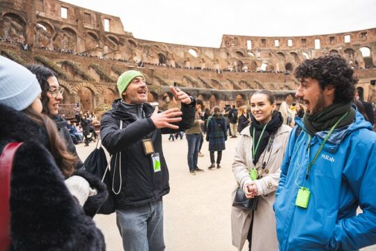 Private Colosseum Special Arena First Entry with Roman Forum