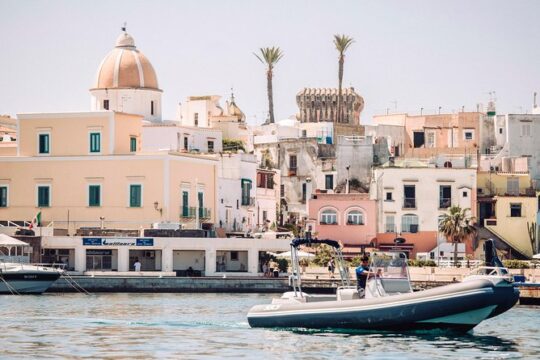 Private tour of Capri island by boat or dinghy