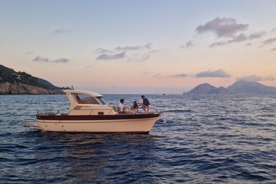 Sorrento coast Sunset aperitif boat tour