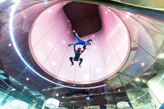 Milton Keynes iFLY Indoor Skydiving Experience - 2 Flights & Certificate