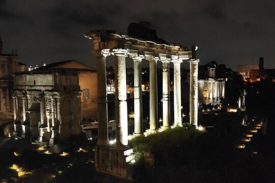 Private Night Tour of Rome by Car
