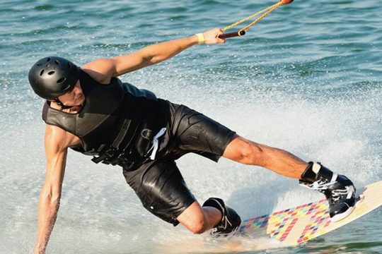 Water skiing experience in Lanzarote
