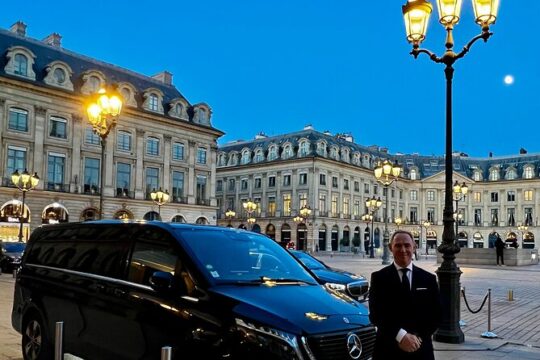 Luxury private TRANSFER PARIS => DEAUVILLE or LE HAVRE #Cab-Bel-Air