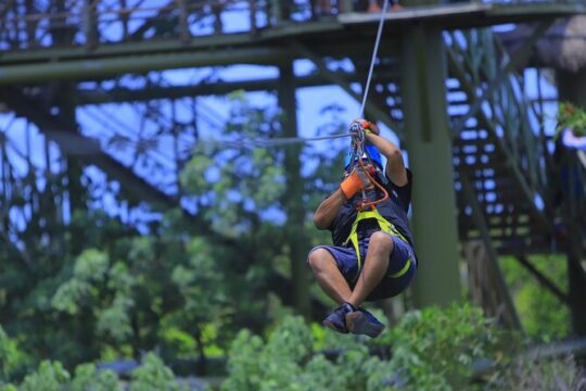 ATV adventure with Zipline And Jump in Cenote (lunch included)