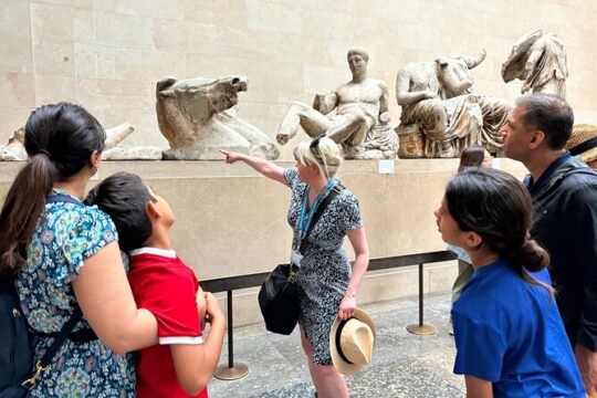 Private Kid-Friendly London British Museum Tour and West End Walk