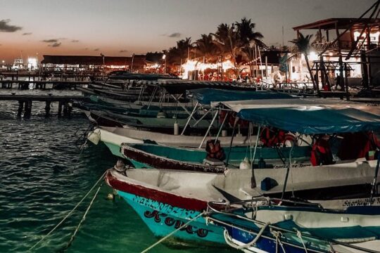 Sunset Catamaran Unlimited to Isla Mujeres + Transportation from Cancún