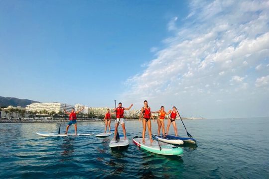 Paddle Boarding Tour on the beautiful Marbella Coast