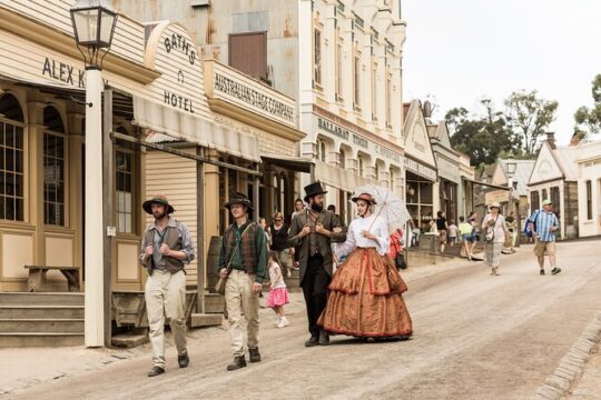 Gold City and Wildlife Day Trip in Ballarat and Sovereign Hill