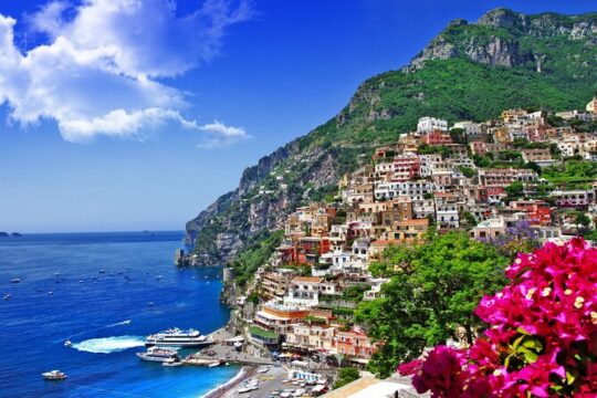 Amalfi Coast Positano and Emerald Grotto Fullday from Rome
