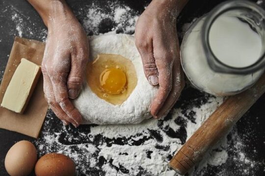 Cooking Class in Tuscan farmhouse from Siena