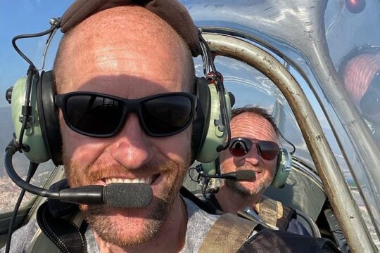 Private Ultimate Warbird Flight near Barcelona