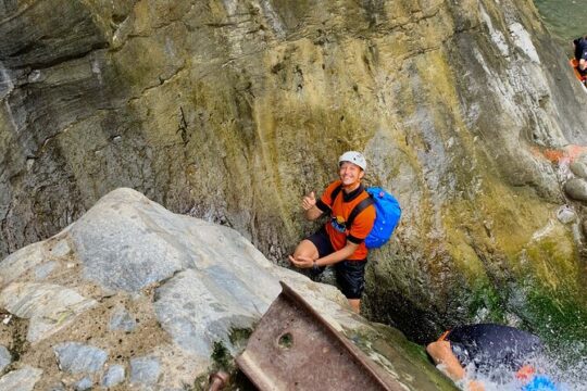 Private Guided Canyoning Adventure Benahavís River Walk