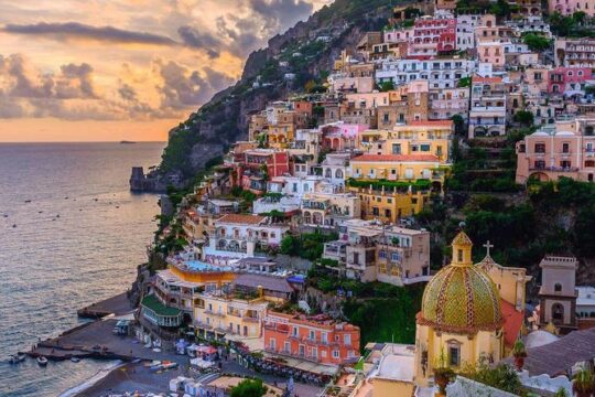 Transfer Rome to Positano, stop in Pompei