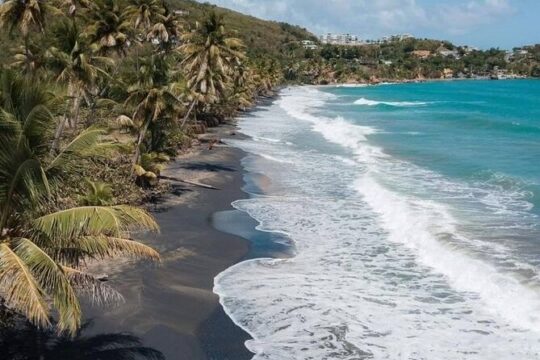 Black Sand Beach- See The Southeast of Puerto Rico Private Tour