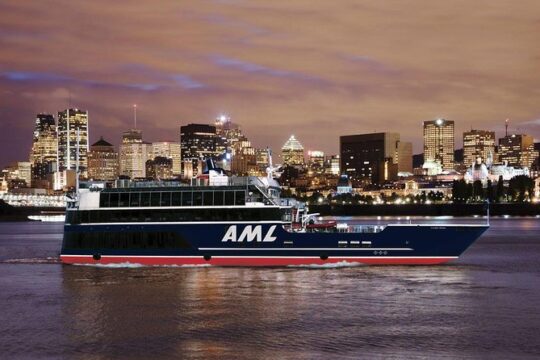 Montreal Gourmet Dinner Cruise with DJ & Dancing
