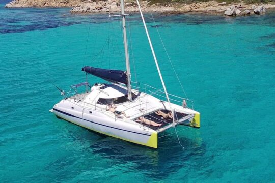 Tavolara or Cala Moresca Catamaran Excursion from Olbia