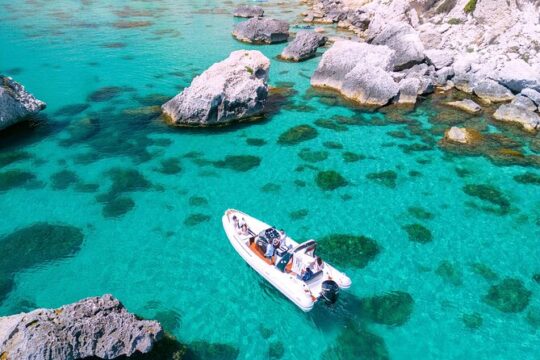 Cagliari Boat Tour: 4 swim stops, Snorkeling & sea cave