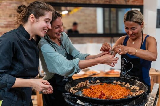 Make Seafood Paella and Sangria with a Top Chef in Barcelona