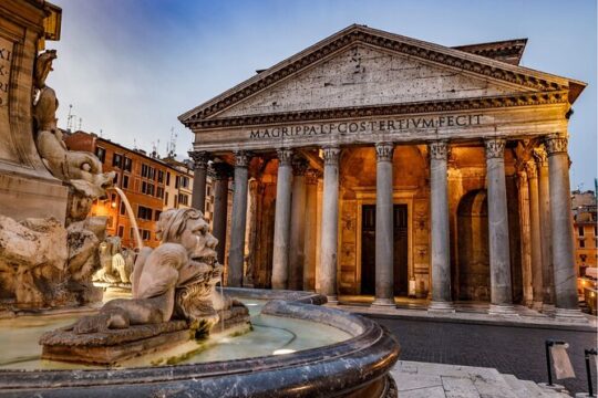 Rome: Reserved Entrance to Pantheon with Audio Guide