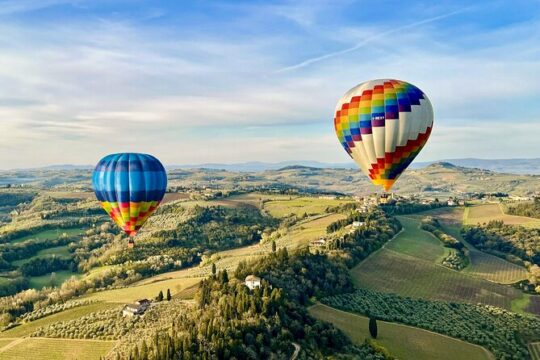 Private Hot Air Balloon flight in Tuscany