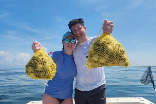 Private Scallop Charter in Crystal River Florida
