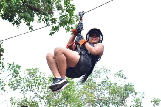 Single ATV, Ziplines, Cenote & Horse Riding from Cancun & Playa Del Carmen